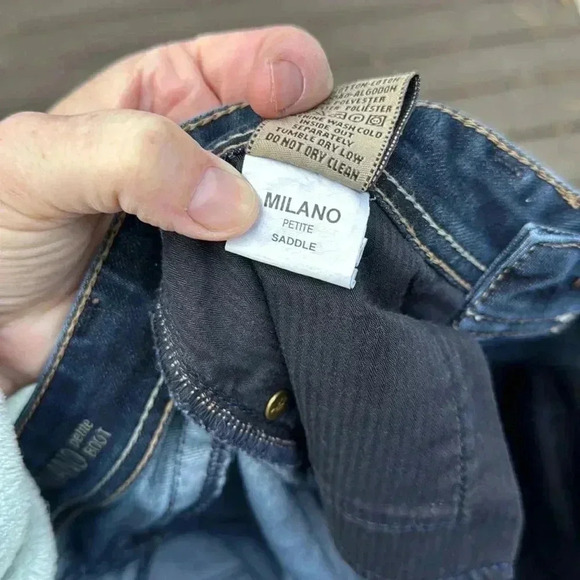 DL 1961 women’s Milano petite boot cut jeans size 26 - Picture 4 of 5